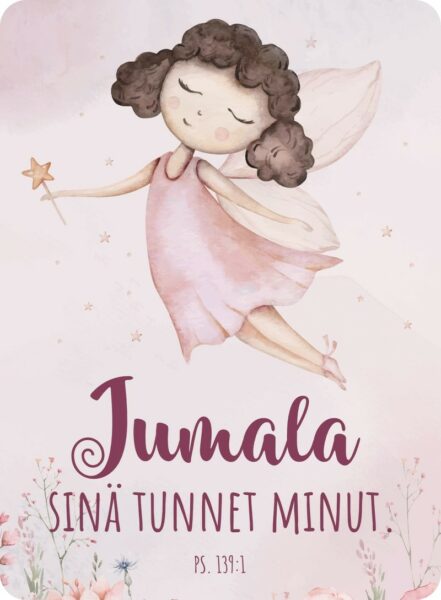 Magneetti "Jumala, sinä tunnet minut"