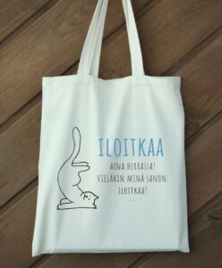 Kangaskassi "Iloitkaa aina Herrassa"