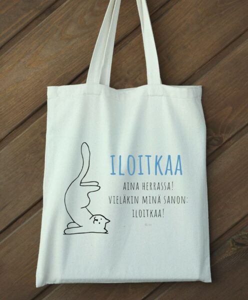 Kangaskassi "Iloitkaa aina Herrassa"