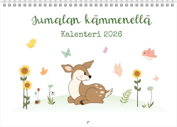 Jumalan kämmenellä seinäkalenteri 2026