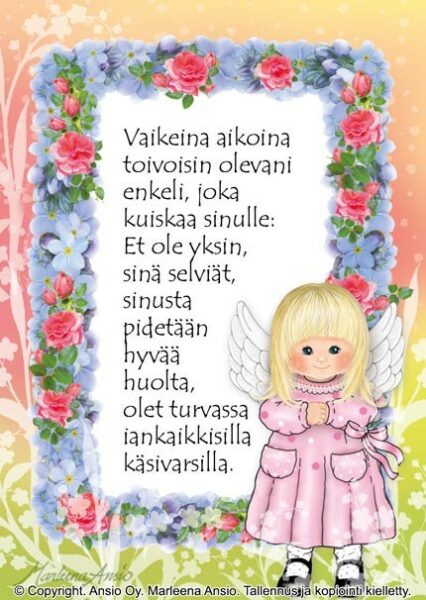 Kortti: Vaikeina aikoina