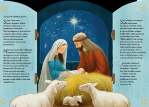 Joulukortti - Cara Knuutinen (v.1992 käännös) + kirjekuori Joulukortti - Cara Knuutinen (v.1992 käännös) + kirjekuori