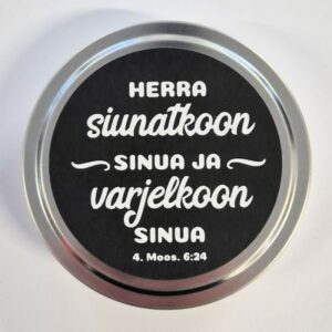 Mannalaput peltirasiassa, Herra siunatkoon sinua ja varjelkoon sinua.