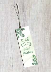 Kirjanmerkki: Shalom Kirjanmerkki: Shalom