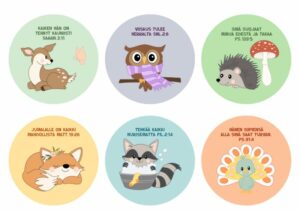 Pyöreät tarrat: Jumalan kämmenellä 2